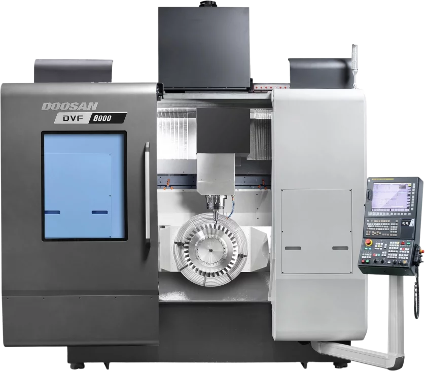 Doosan DVF 8000 Vertical 5-Axis CNC Machining Centres